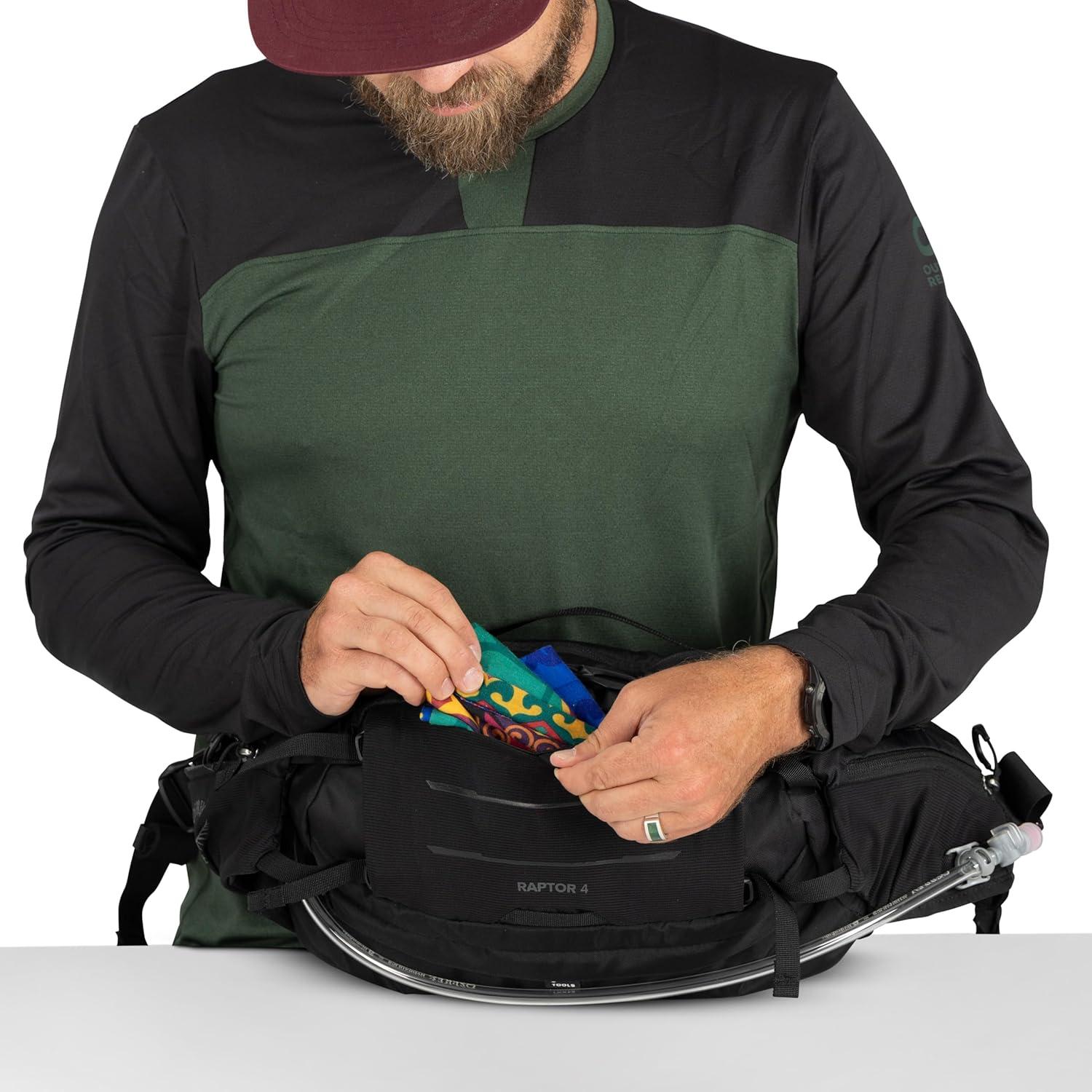 Mochila de Ciclismo Osprey Raptor 4L Hombre con Reservorio