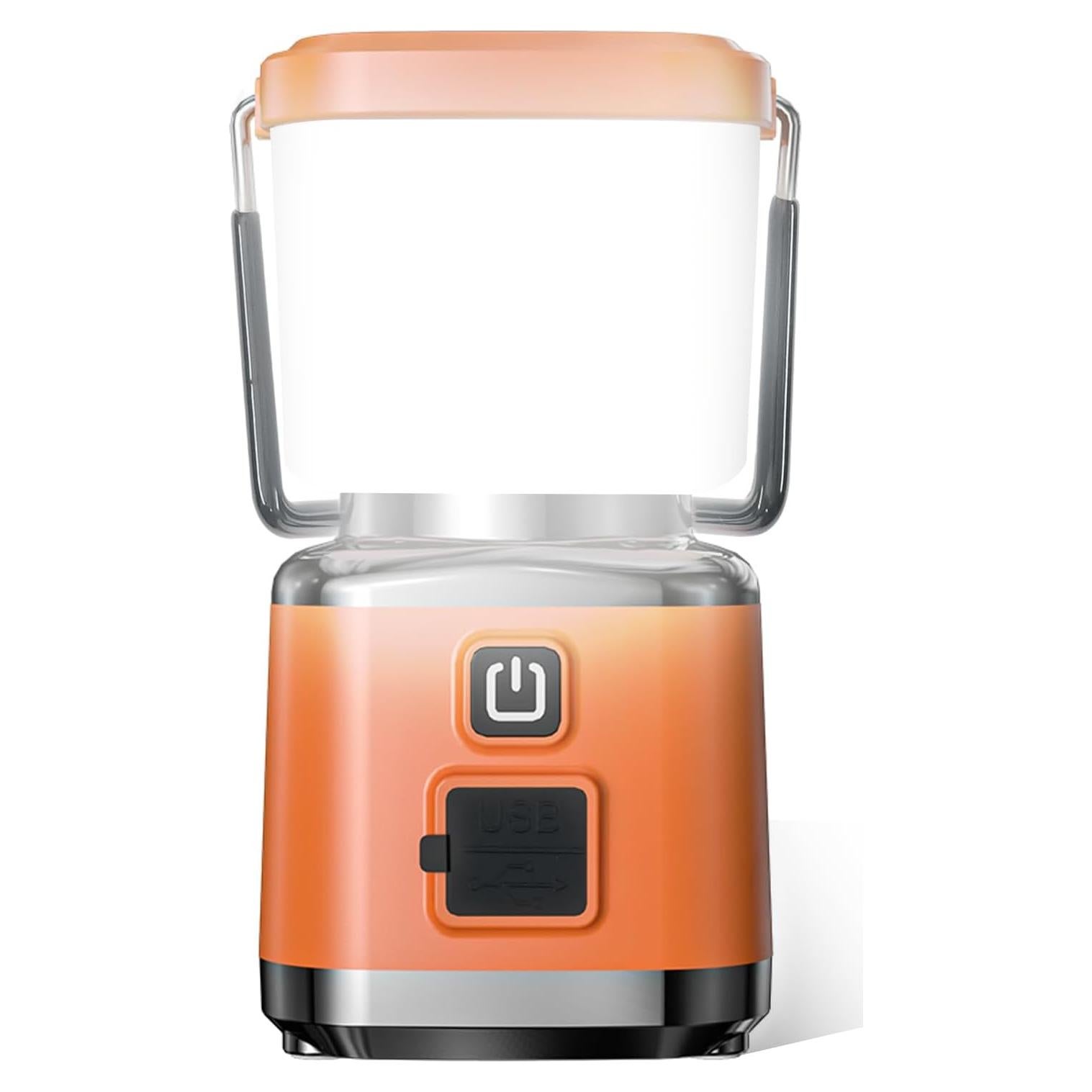 Linterna LED Recargable Allspark 1000LM Impermeable Naranja
