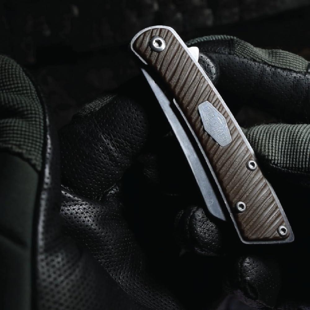 Cuchillo Plegable Old Timer Slim Folder 6.35 cm Acero 7Cr