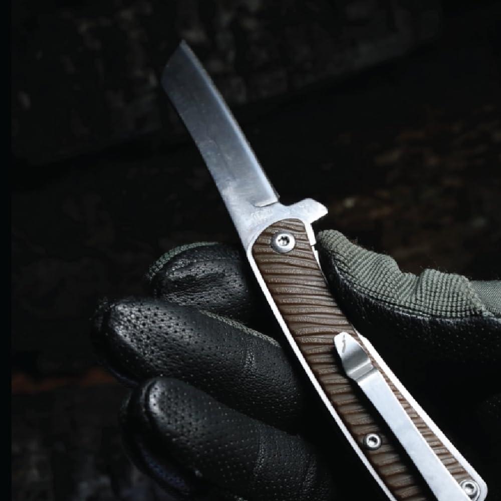 Cuchillo Plegable Old Timer Slim Folder 6.35 cm Acero 7Cr