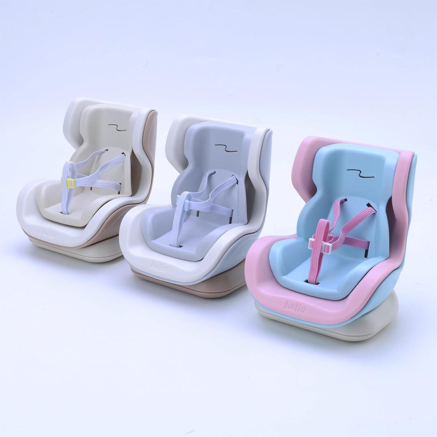 Asiento de Coche para Muñecas Thalvys - Clip Ventilación 17cm