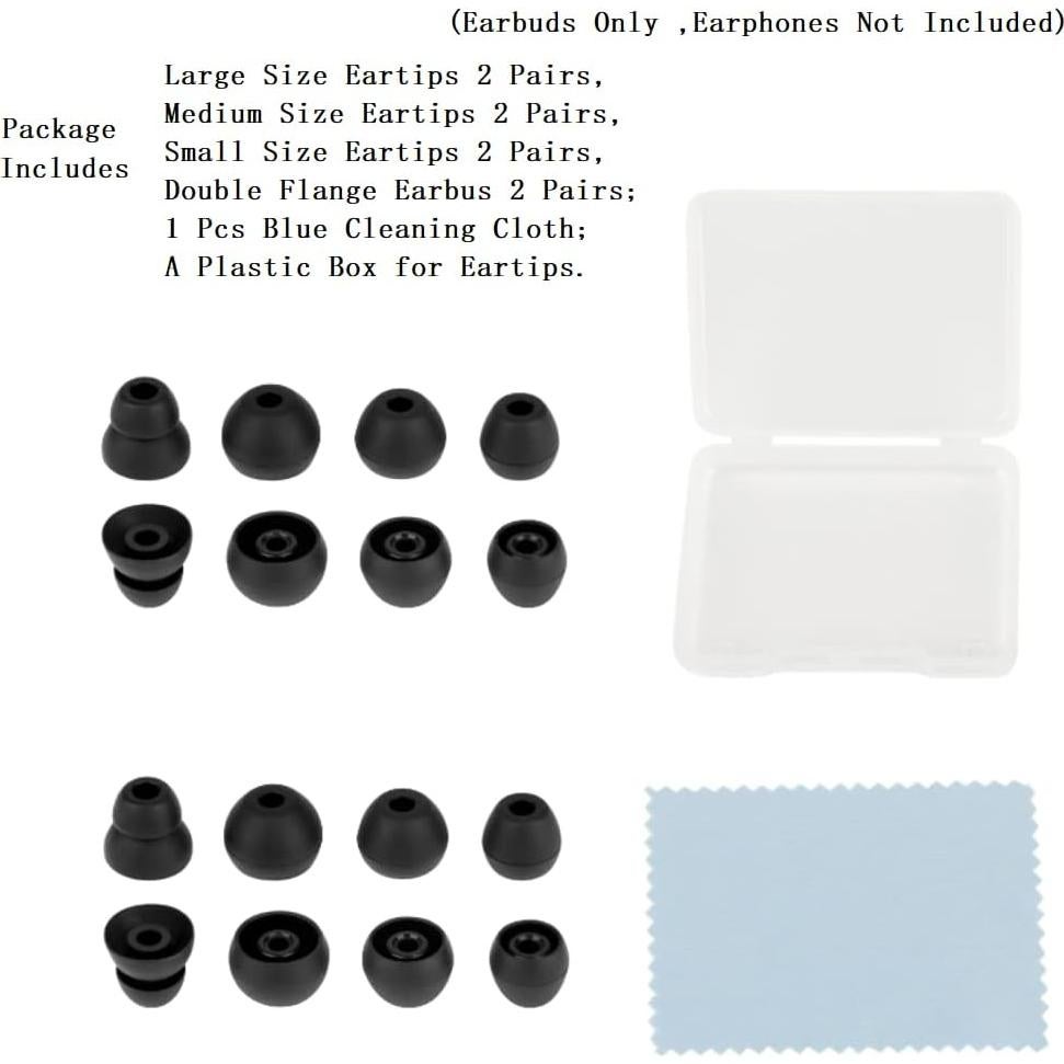 Set de Consejos de Silicona para Auriculares Beats - 8 Pares