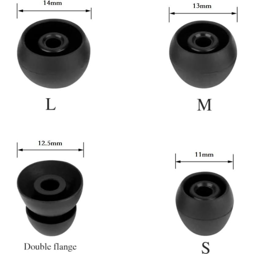 Set de Consejos de Silicona para Auriculares Beats - 8 Pares