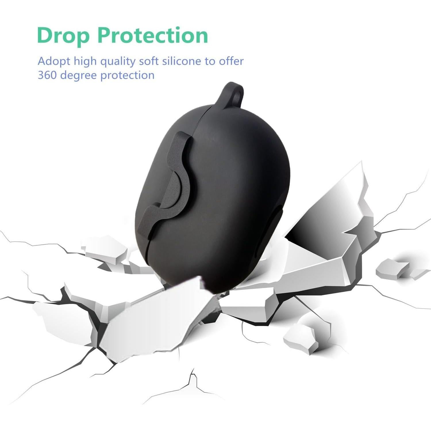 Funda de Silicona para Beats Studio Buds+ y Studio Buds 2021/2023 - Linda con Llavero