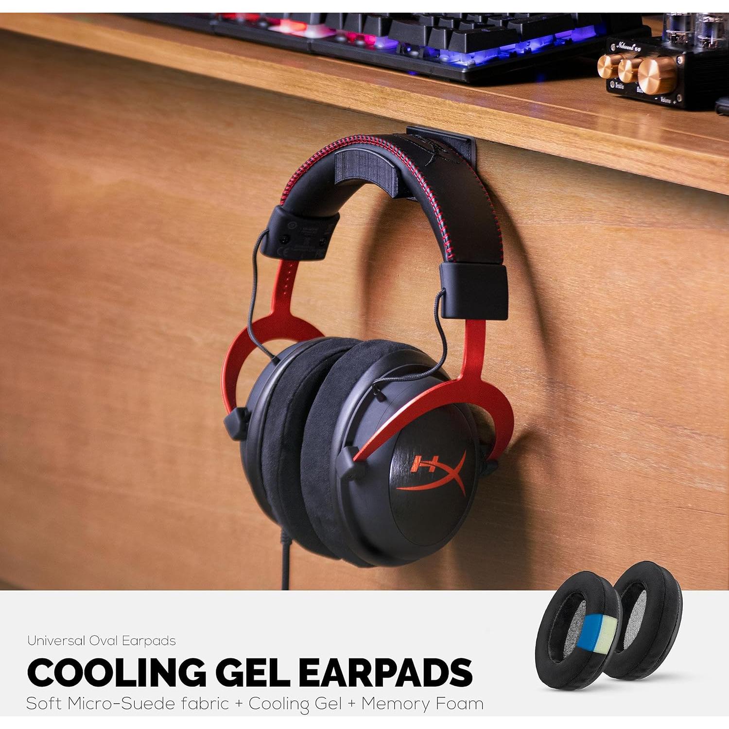 Almohadillas Brainwavz para Auriculares Gaming con Gel Refrigerante