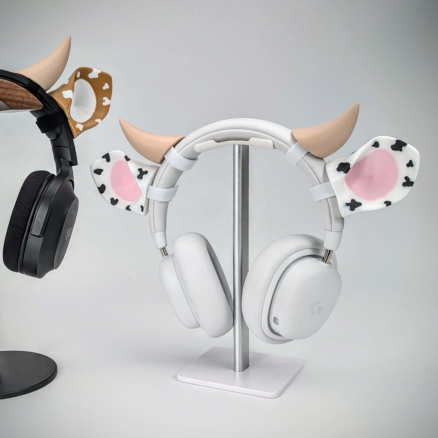 Orejas y Cuernos de Vaca BeamTeam3D para Auriculares