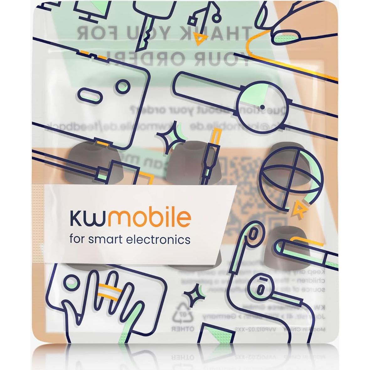 Puntas de Silicona Kwmobile para Auriculares JBL Tune 230 NC TWS