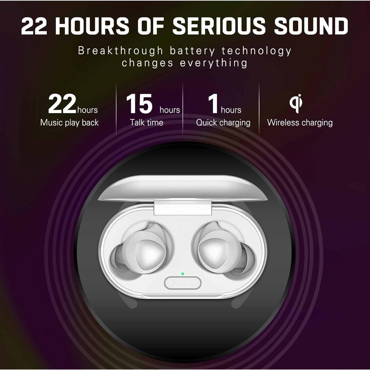 Auriculares Inalámbricos UrbanX Street Buds Plus - Blanco