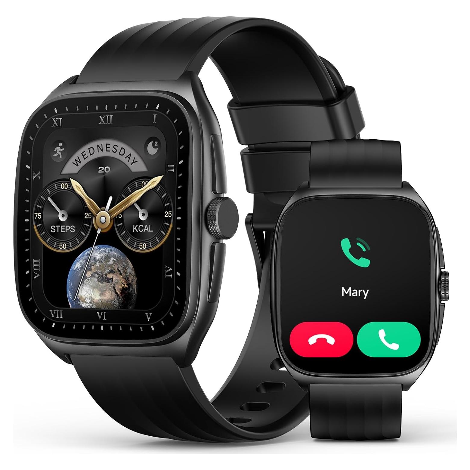 Reloj Inteligente SOUYIE AMOLED 1.85" Monitor de Fitness IP68