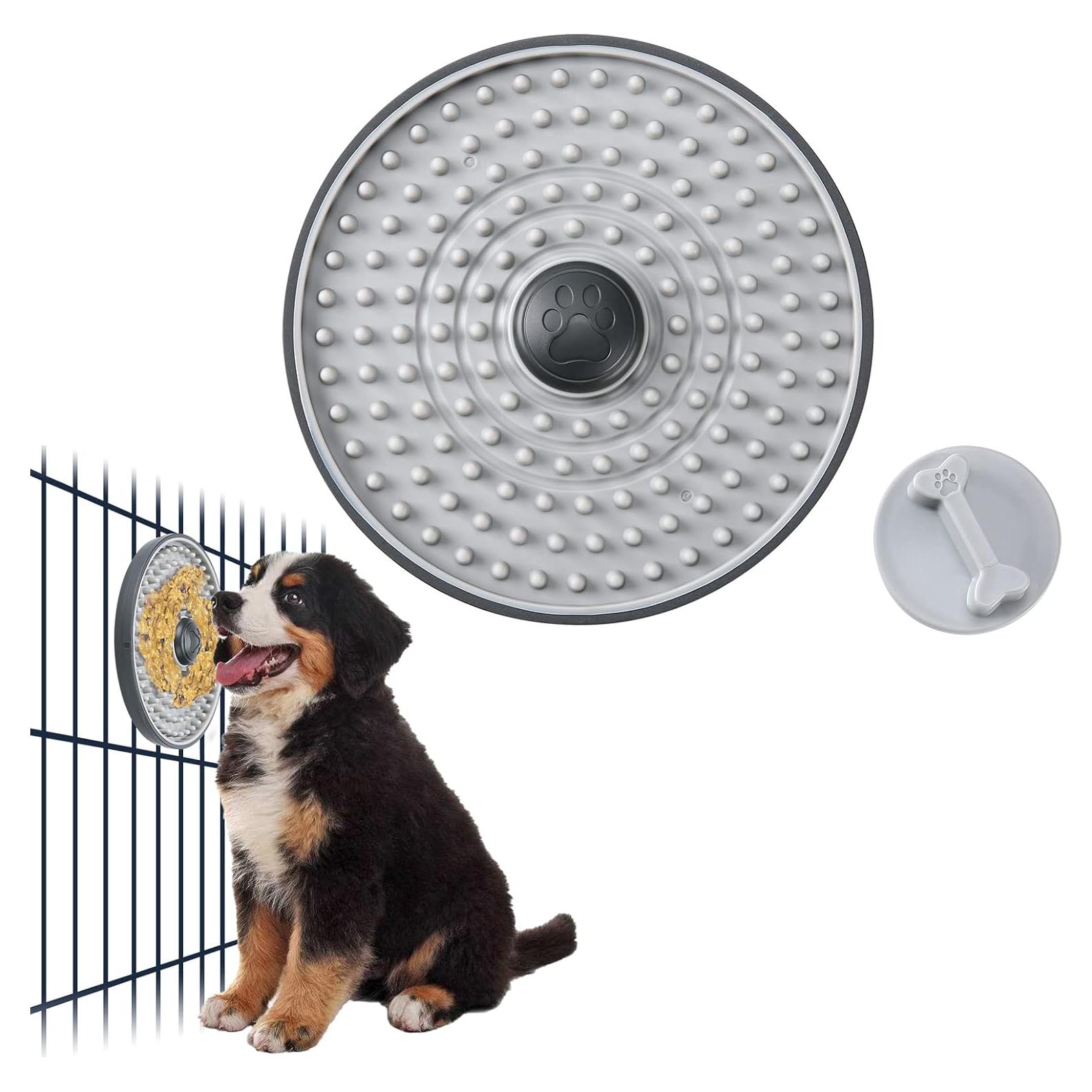 Alfombrilla de Lamer Avont para Perros y Gatos - Gris 15.5 cm