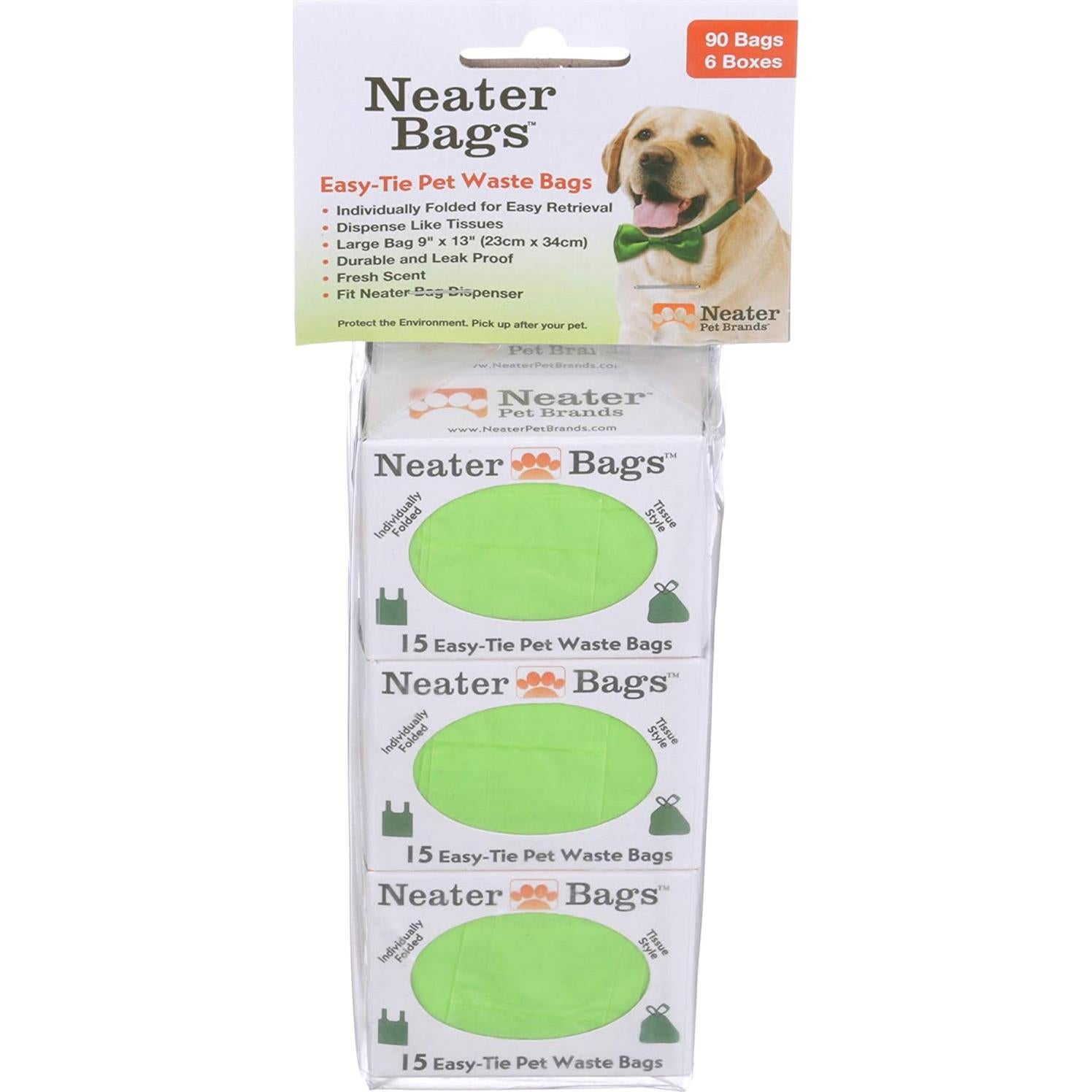 Bolsas de Desechos para Perros Neater Pet Brands - 90 Unidades