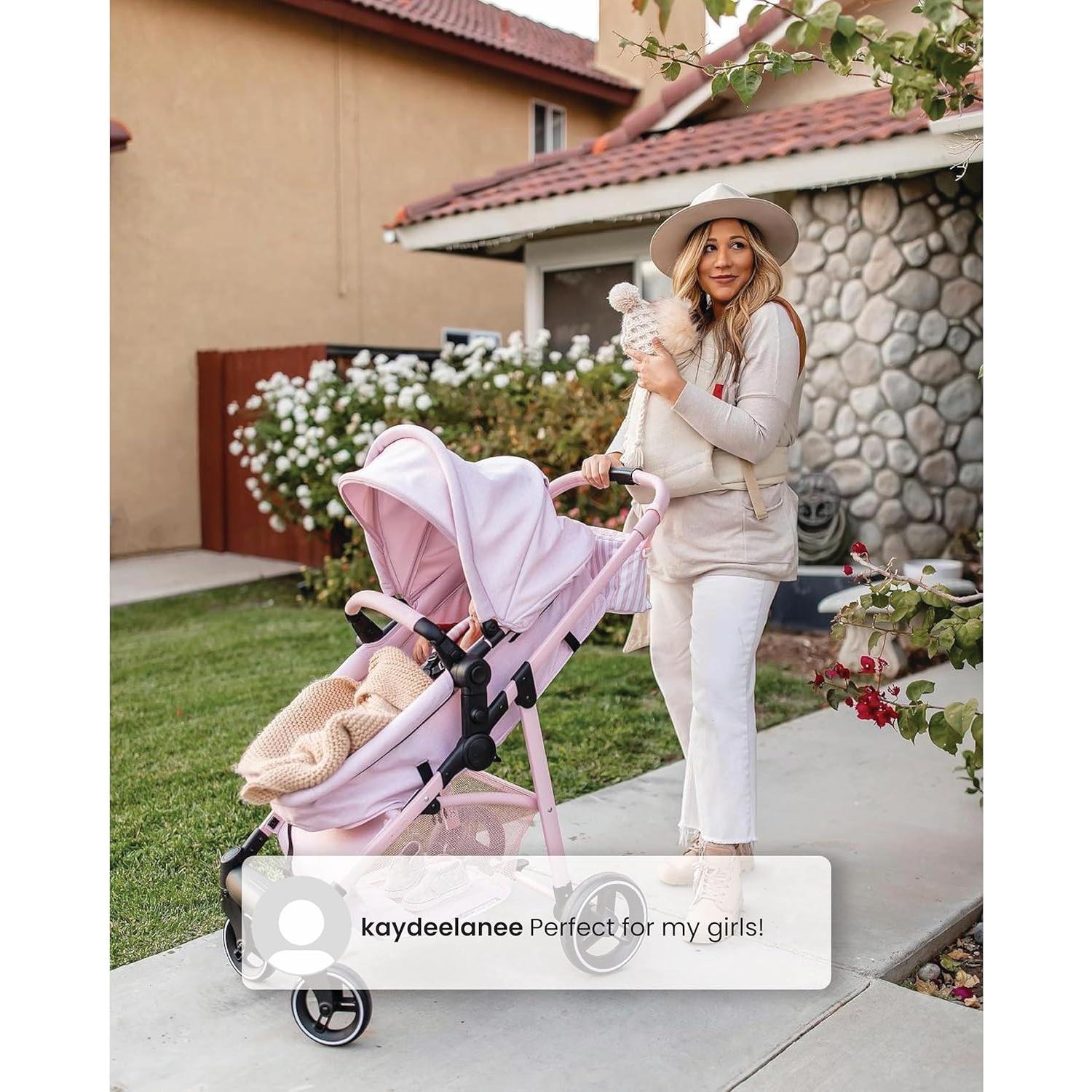 Cochecito 2-en-1 babyGap Camuflaje Marino - Plegado Fácil