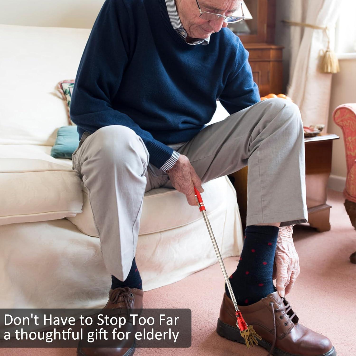 Herramienta de Recogida Magnética Kuchey con Luz LED Roja