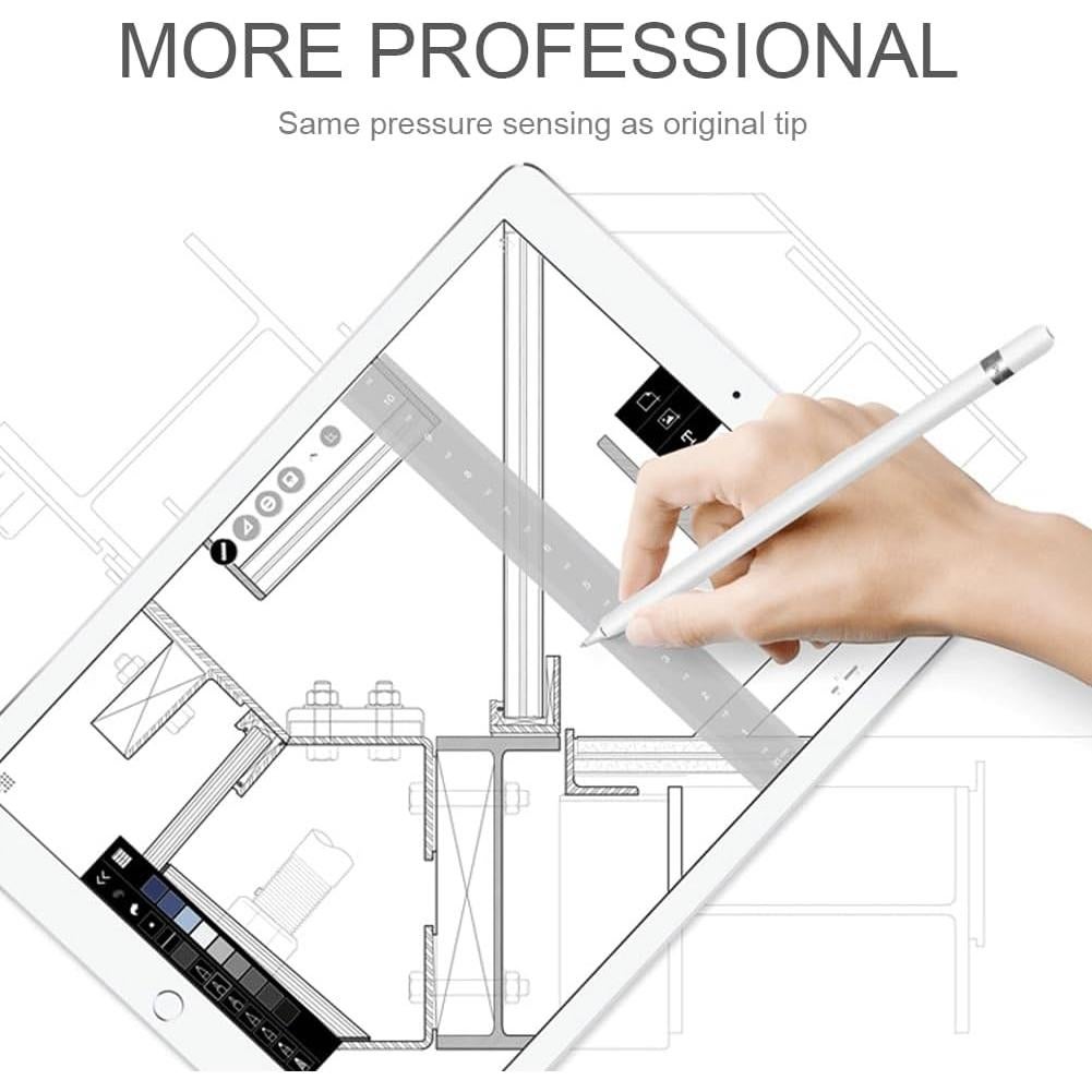 Consejos de Reemplazo para Apple Pencil SIXFU - 4 Piezas