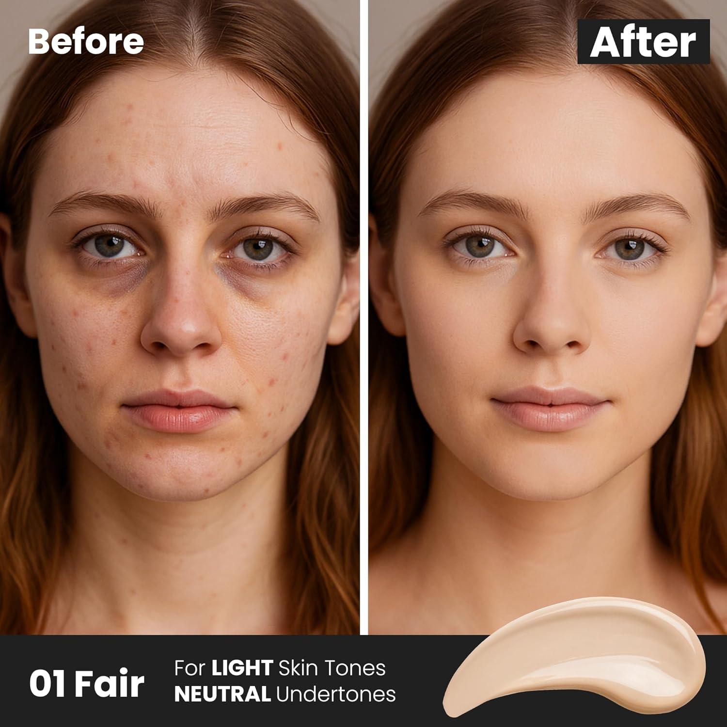 Corrector Líquido FV 5.03 ml Claro - Cobertura Completa y Resistente al Agua