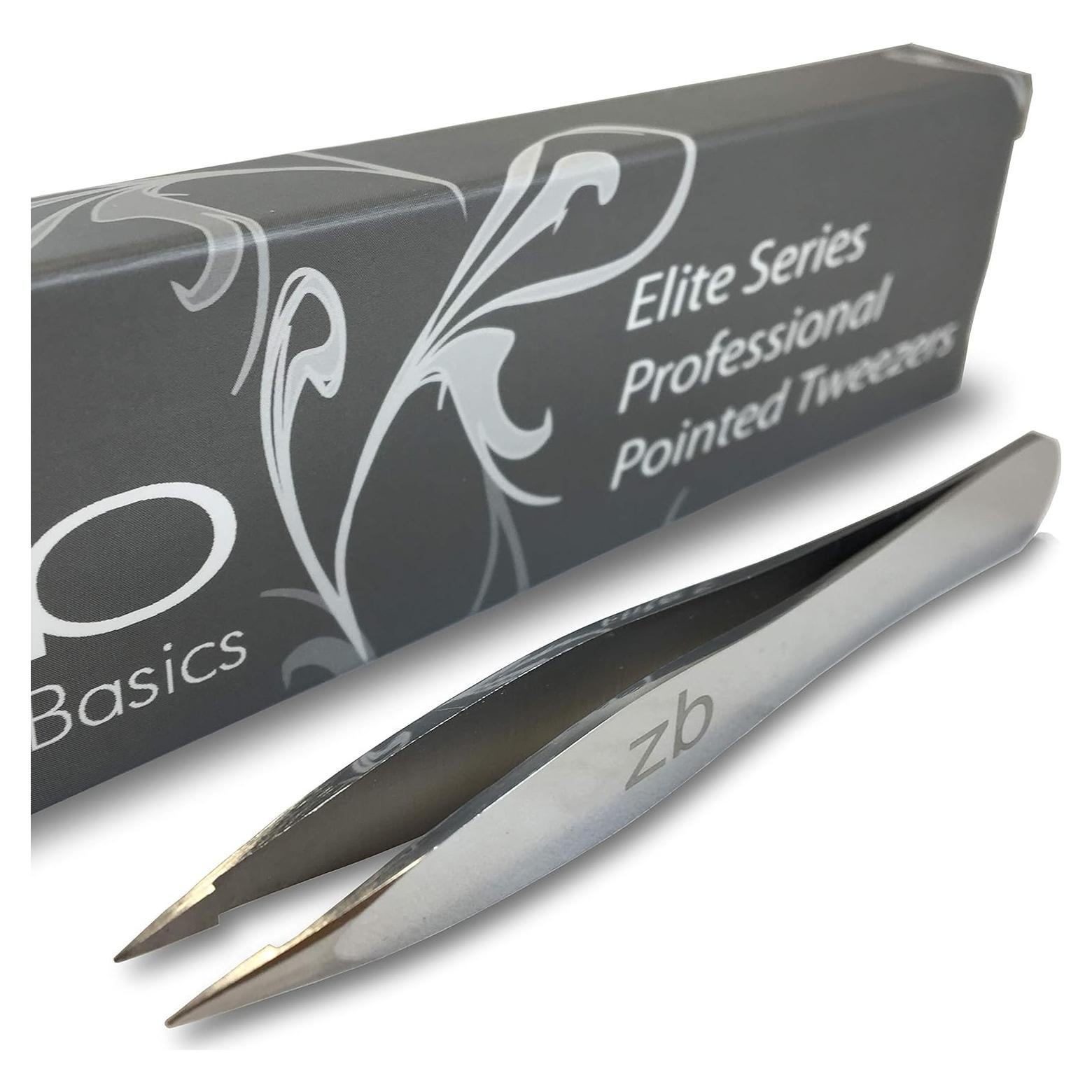 Pinzas Puntiagudas Zizzili Elite - Acero Inoxidable 8.9 cm