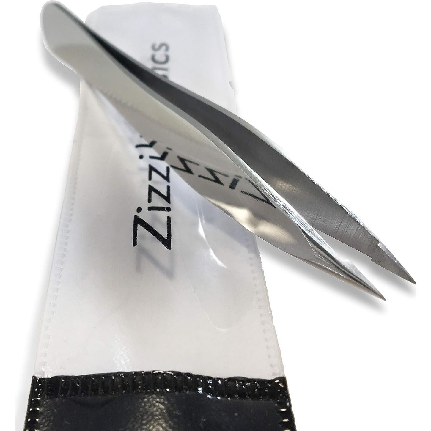 Pinzas Puntiagudas Zizzili Elite - Acero Inoxidable 8.9 cm