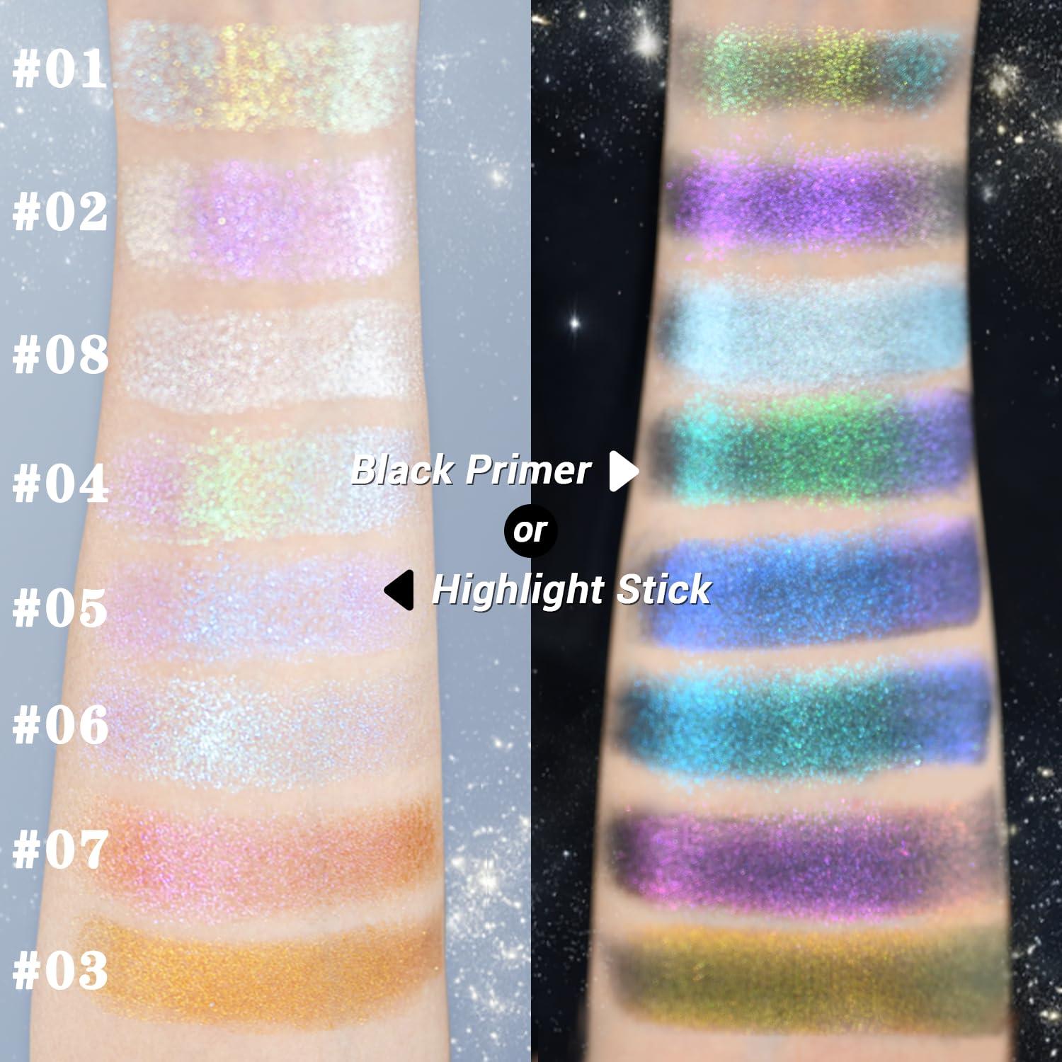 Paleta de Sombras Multicromo 8 Colores Maquillaje #01