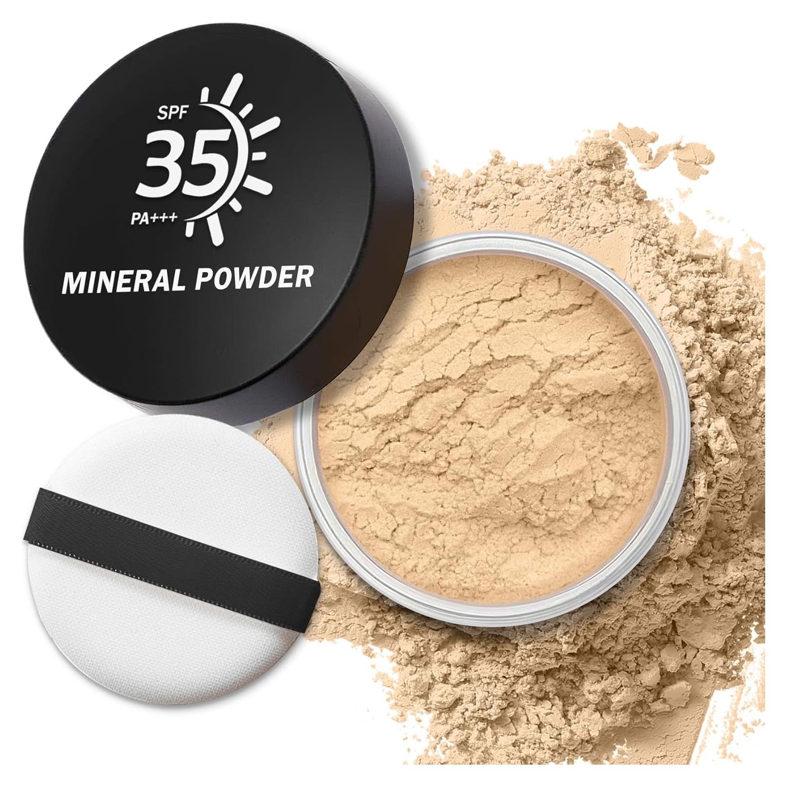 Base de Polvo Mineral IONSGAKO 9.9 g - Cobertura Ligera SPF35