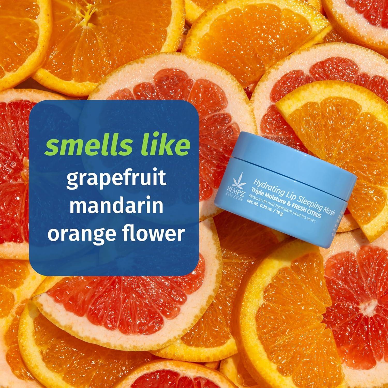Mascarilla Hidratante para Labios Hempz - Cítrico Fresco 19.84 g