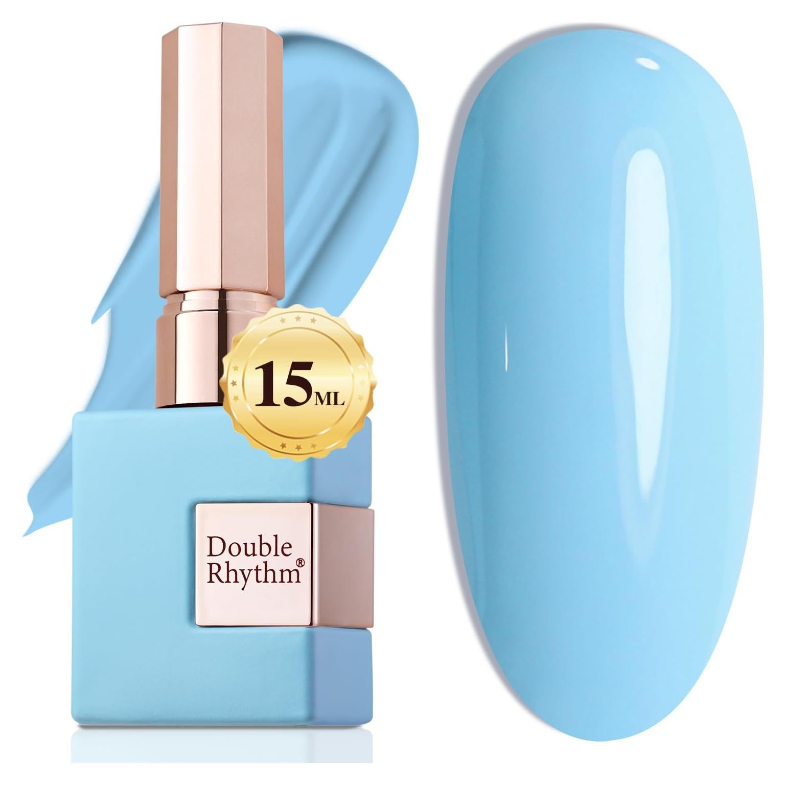 Esmalte de Uñas en Gel Double Rhythm 15ml Azul Bebé