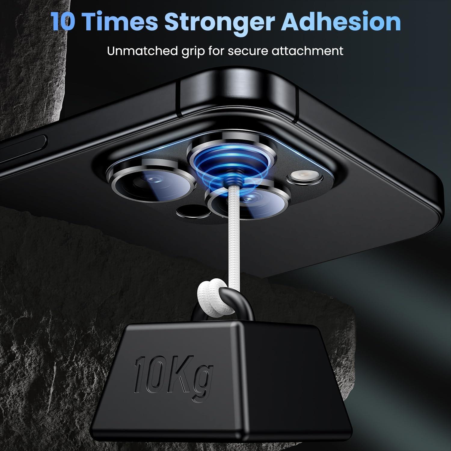 Protector de Lente de Cámara Uyiton para iPhone 16 Pro Max - Titanio