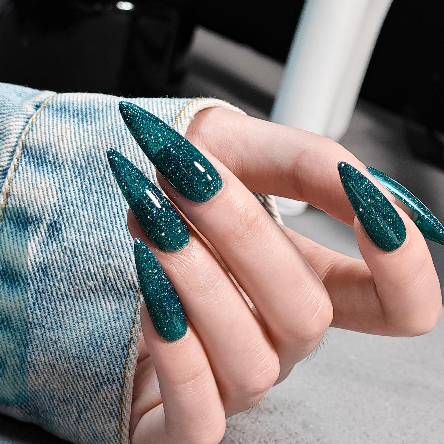 Conjunto de Esmalte de Uñas GAOY 6 Colores Holográfico 7.3ml