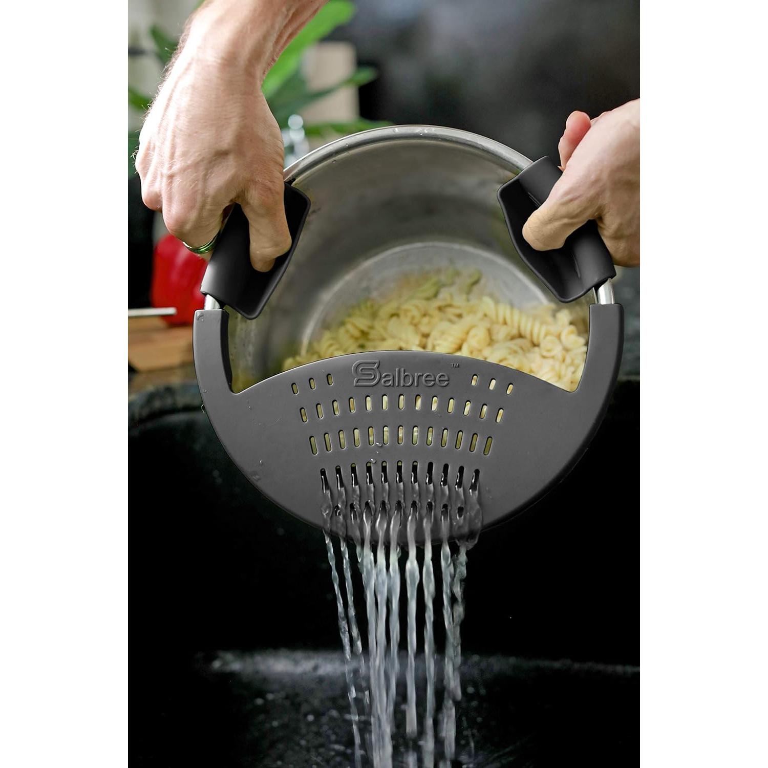 Colador de Silicona Salbree para Olla Instantánea 6qt - Negro