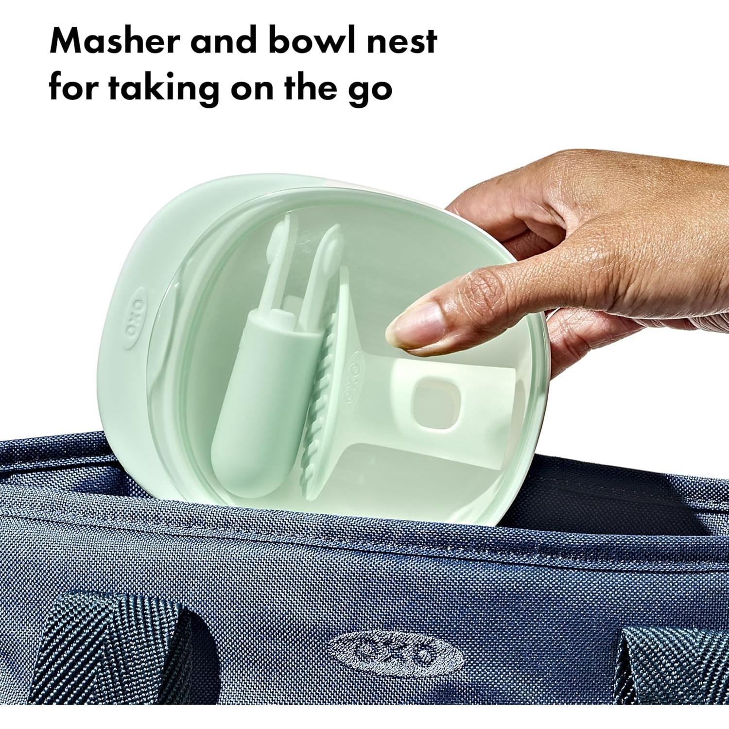 Tritura Alimentos para Bebés OXO Tot Masher Opal 220g