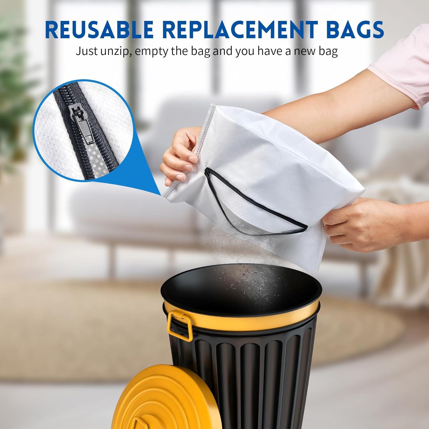 Bolsas de Polvo Reutilizables CHIKIXSON FJM para Miele - 3 Unidades