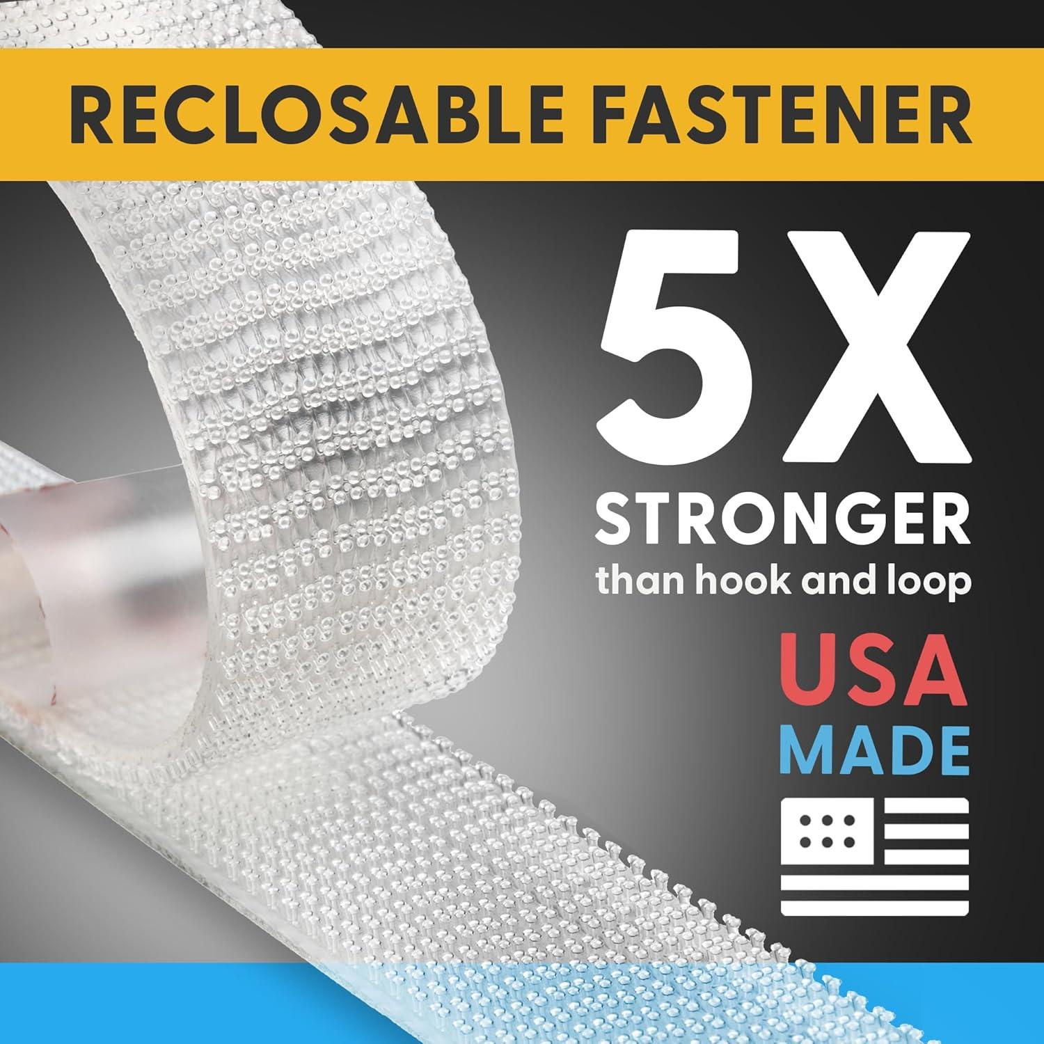 Fijaciones Reutilizables 1" x 1.52m Scotch Transparentes