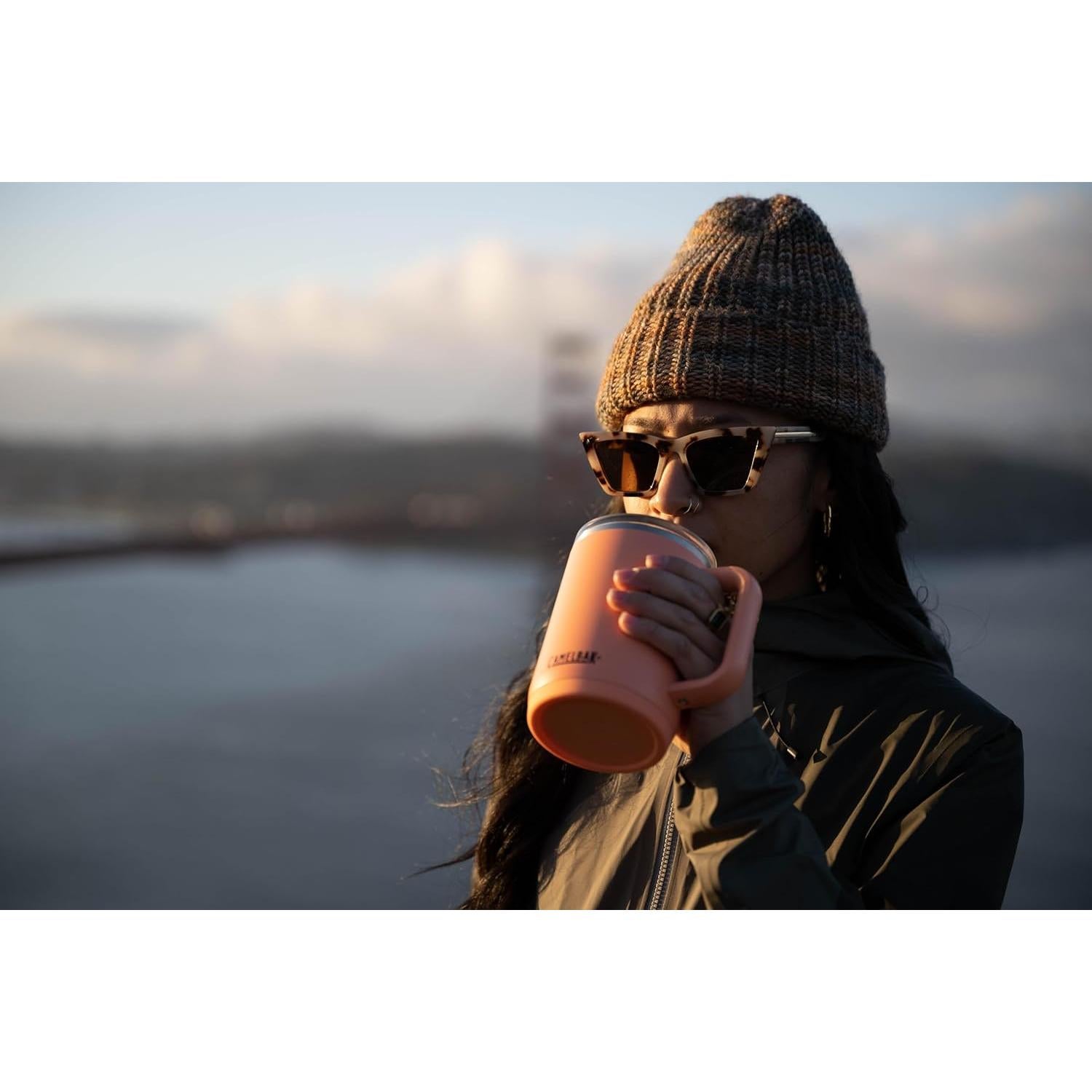 Taza Aislada CamelBak Thrive 32 oz Acero Inoxidable Negro