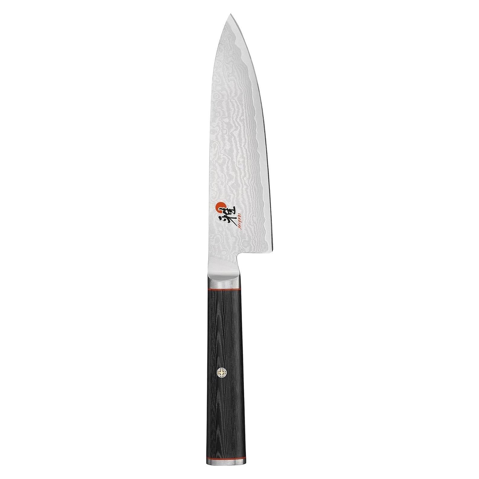 Cuchillo de Chef MIYABI Kaizen 15.24 cm Acero VG10 Negro