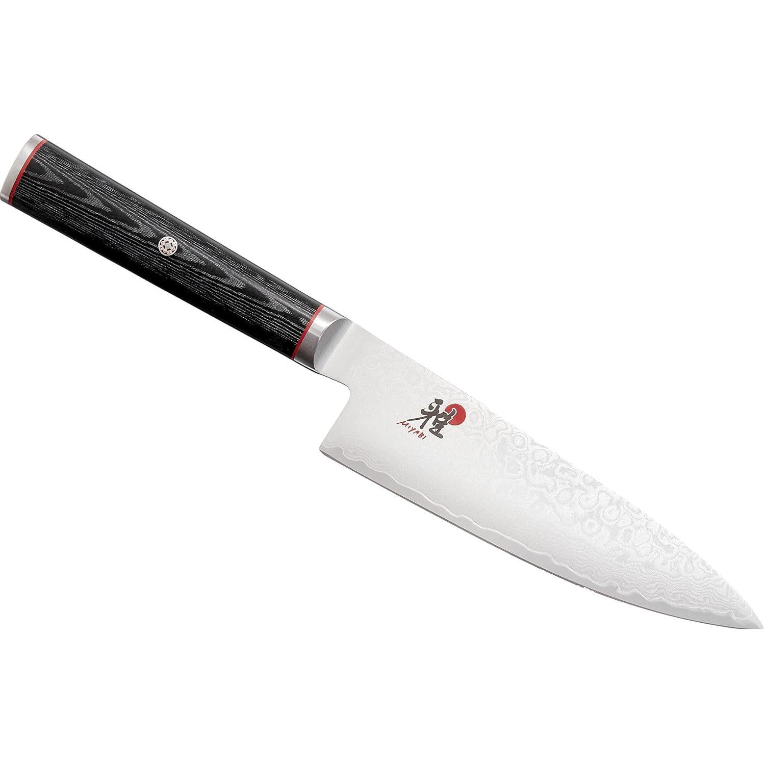 Cuchillo de Chef MIYABI Kaizen 15.24 cm Acero VG10 Negro