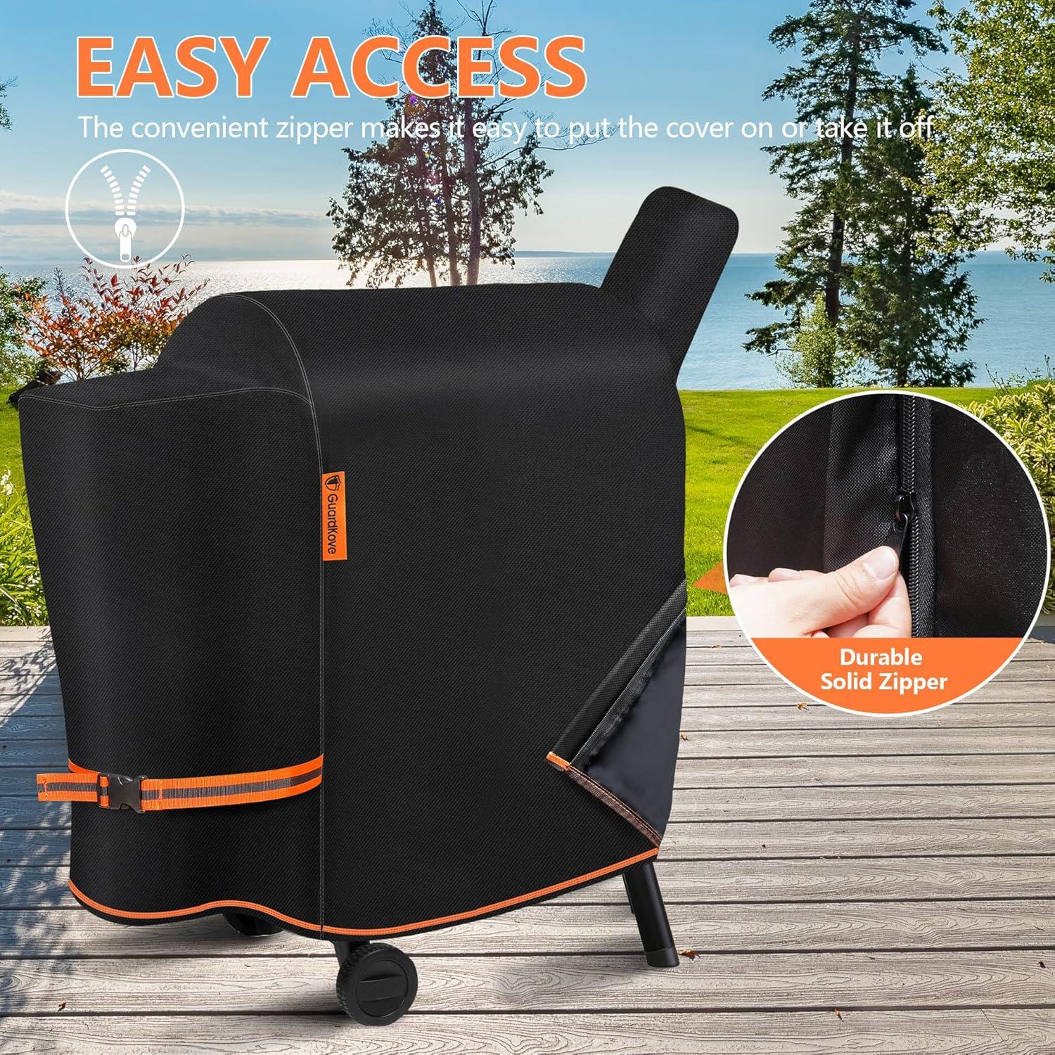 Cubierta para Parrilla GuardKove 1000D Impermeable Traeger Pro 22