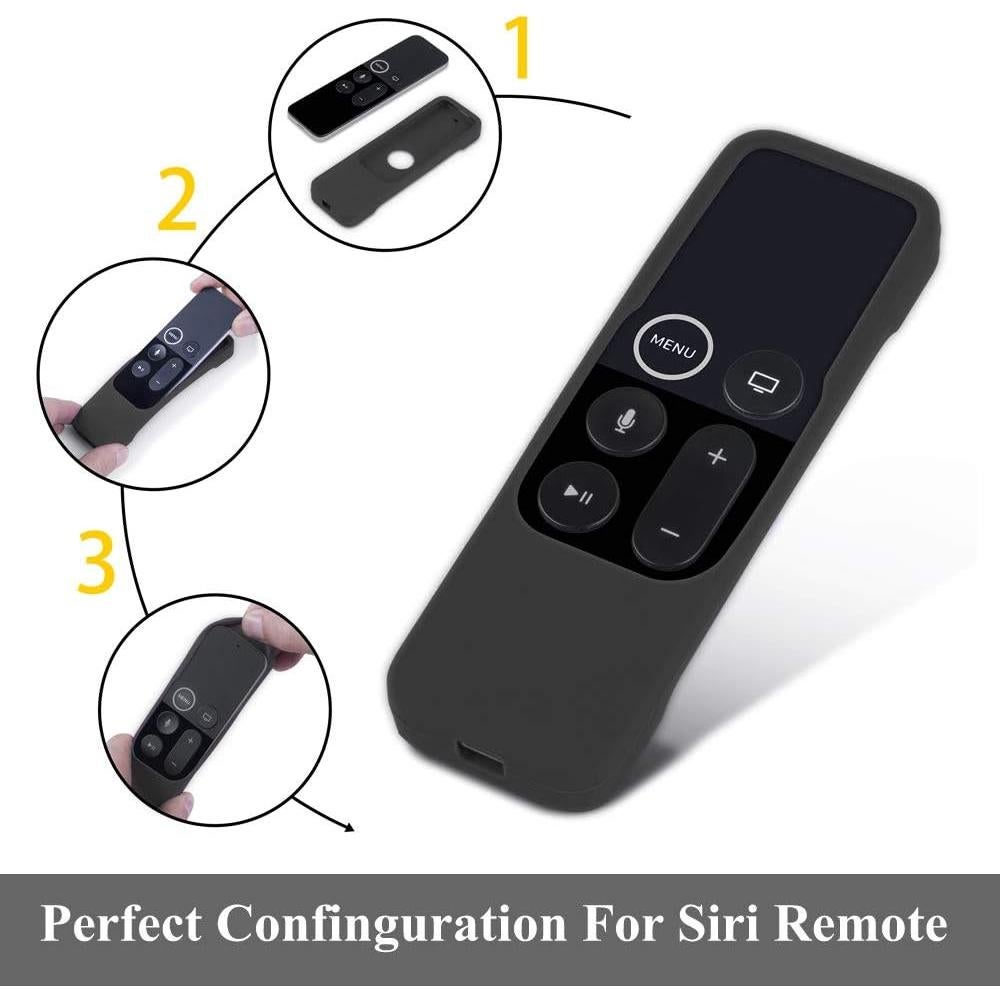 Funda de Silicona Antideslizante para Control Remoto Apple TV 4K