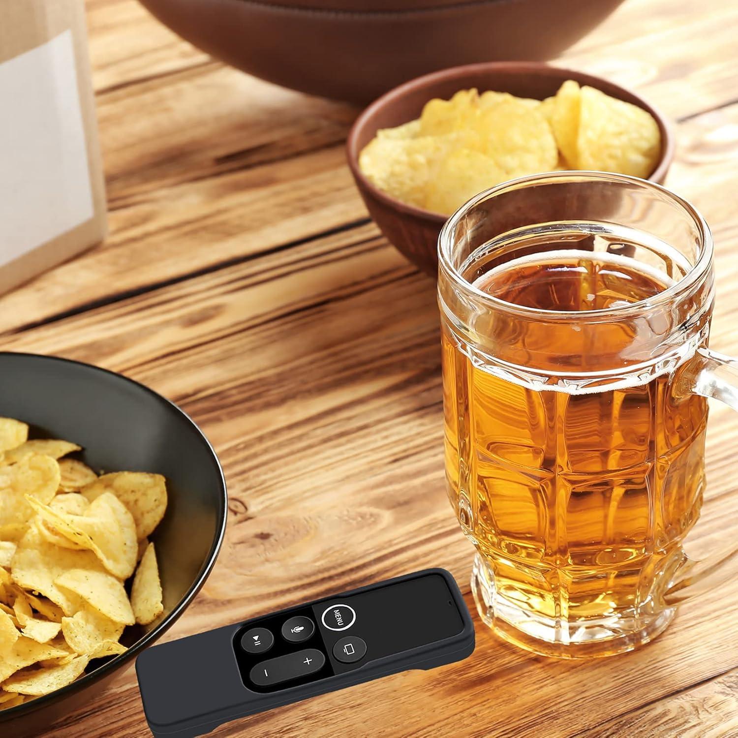 Funda de Silicona Antideslizante para Control Remoto Apple TV 4K