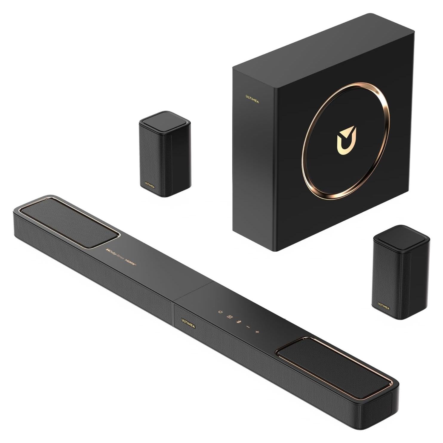 Barra de Sonido ULTIMEA 5.1.2ch Dolby Atmos con Subwoofer