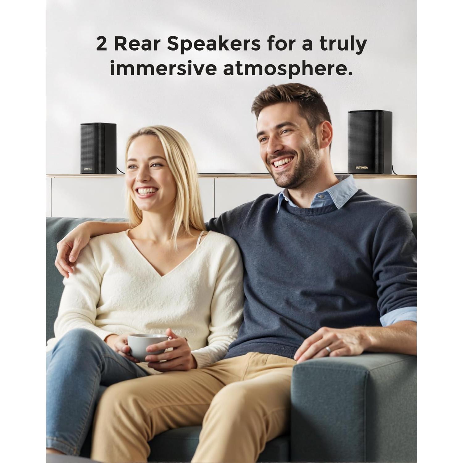 Barra de Sonido ULTIMEA 5.1.2ch Dolby Atmos con Subwoofer