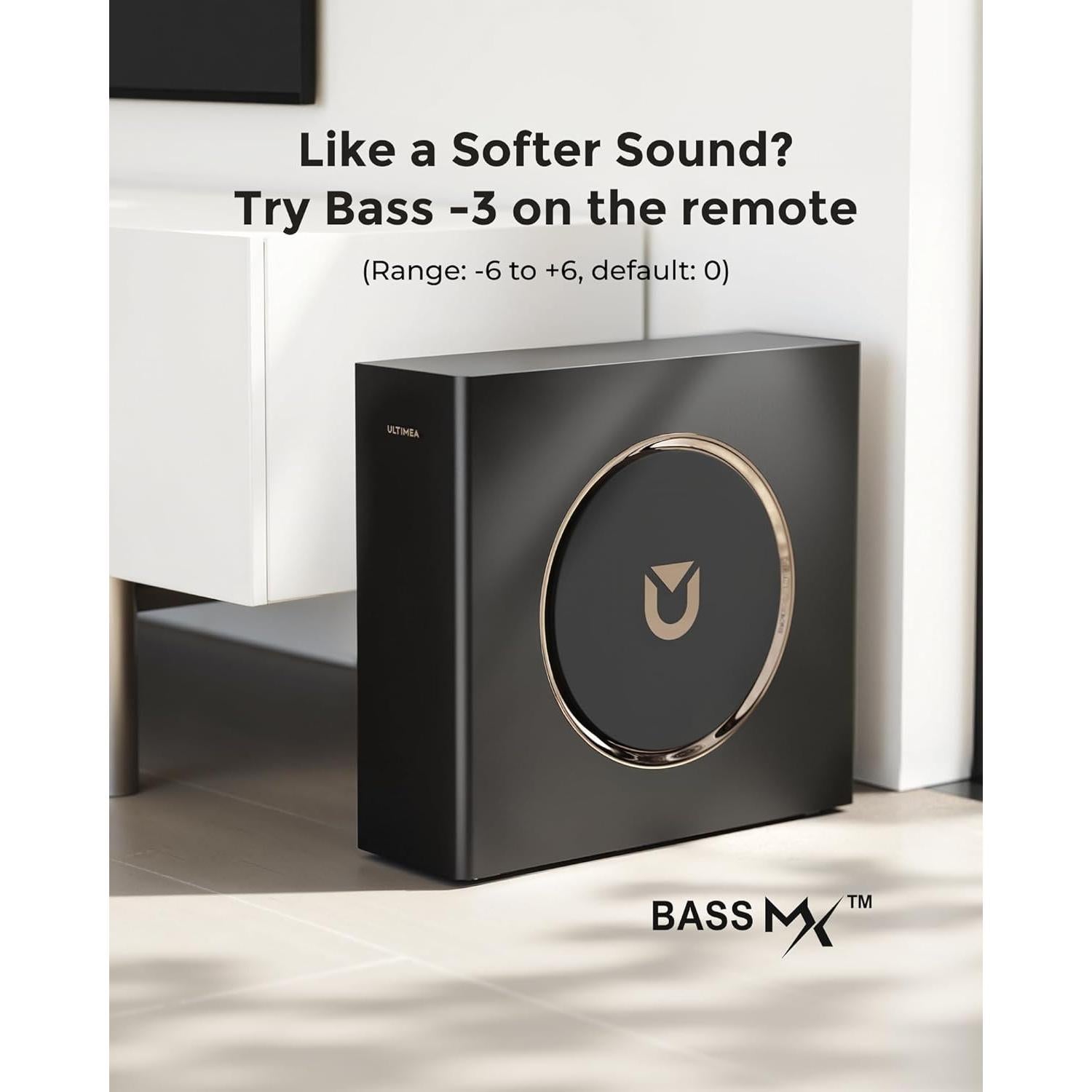 Barra de Sonido ULTIMEA 5.1.2ch Dolby Atmos con Subwoofer