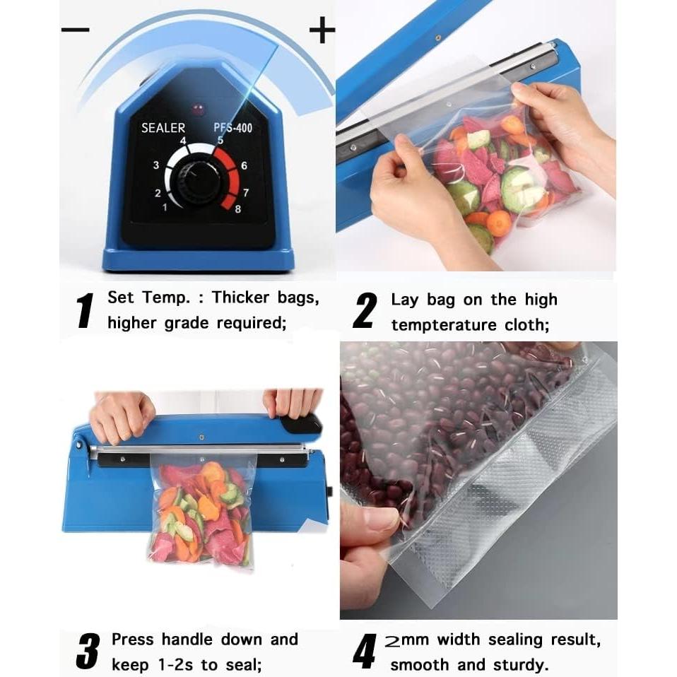 Sellador de Calor Jinhong 20.32 cm para Bolsas PE PP