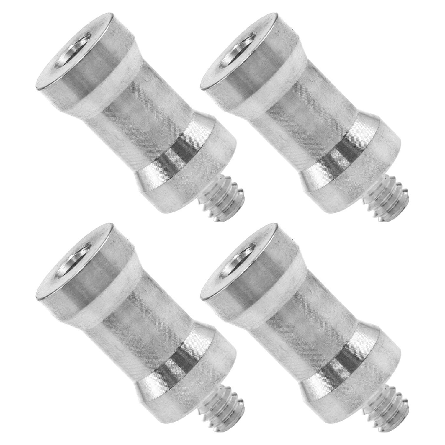 Adaptador de Soporte de Luz Zangc 1/4 Hembra a 3/8 Macho 4PCS