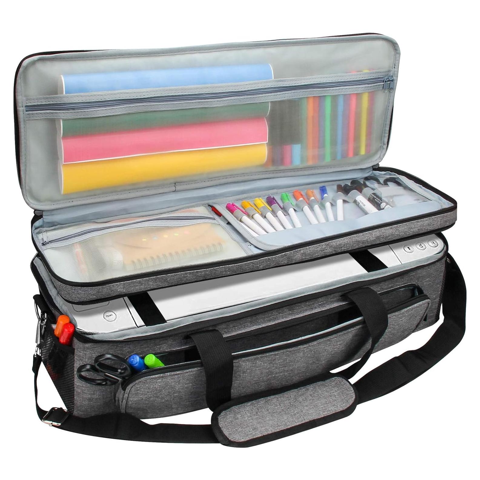 Funda de Transporte Luxiv para Cricut Maker y Explore Air - Gris