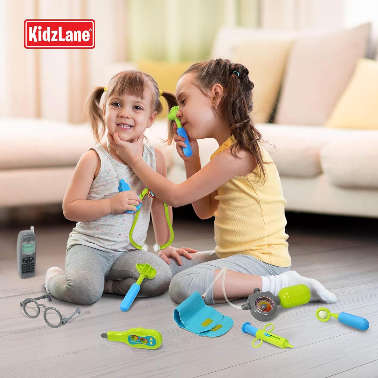 Kit de Doctor Kidzlane Deluxe - Juego Infantil con Estetoscopio