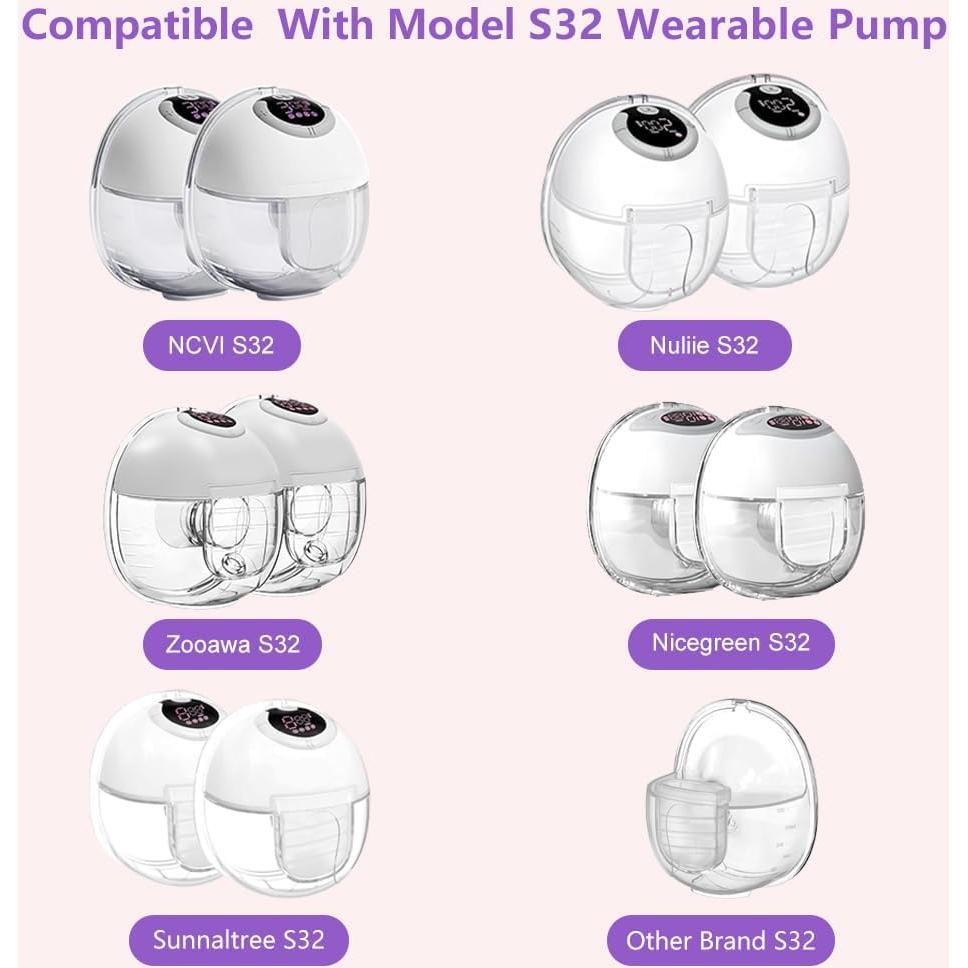 Taza Colectora de Leche S32 IVARONAL Compatible Extractor