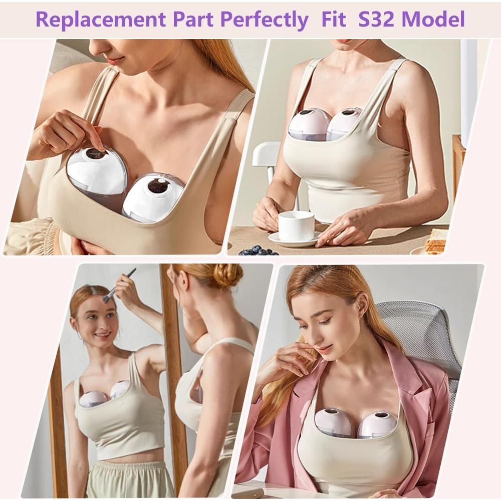 Taza Colectora de Leche S32 IVARONAL Compatible Extractor