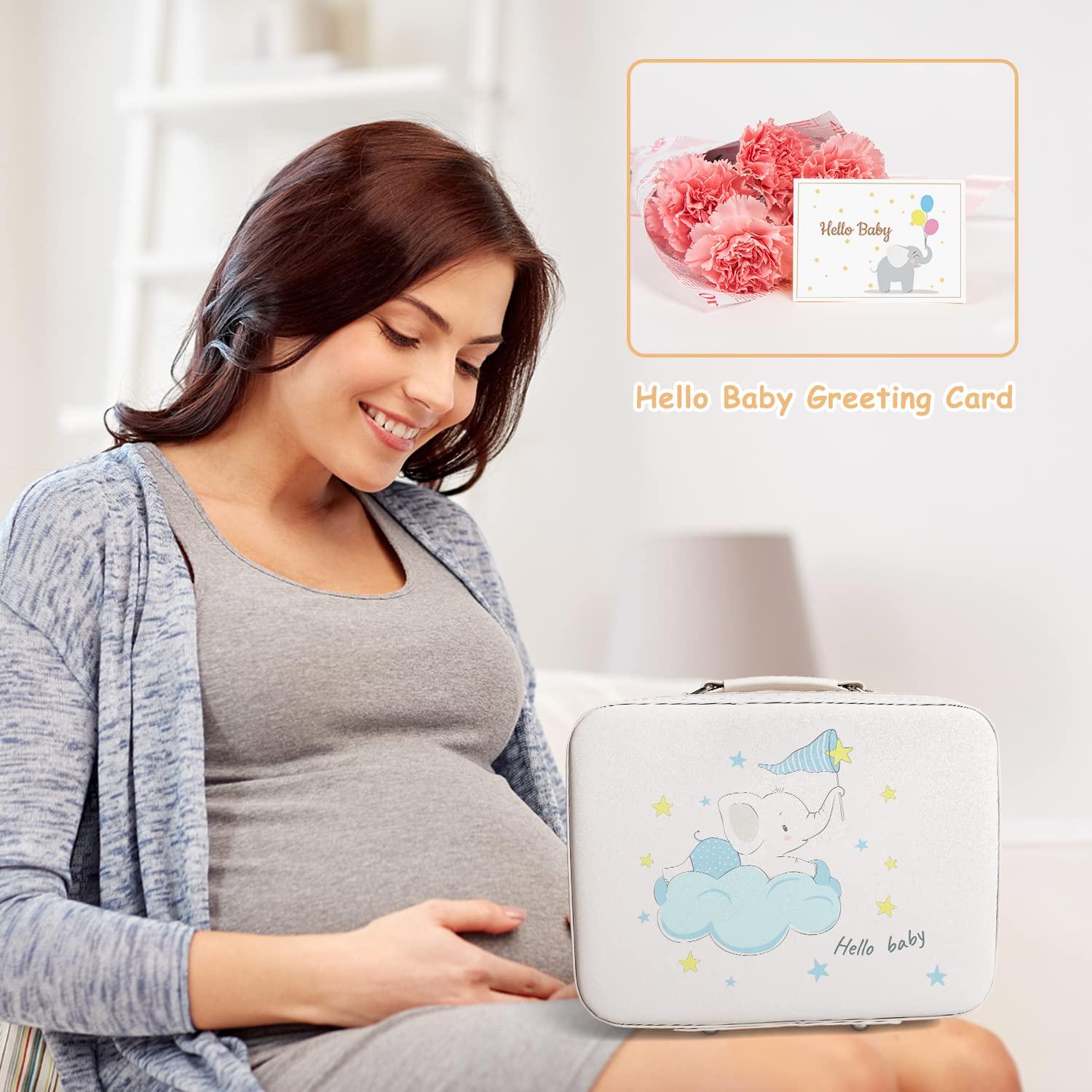 Set de Regalo para Bebé Elefante iAOVUEBY - Manta, Sonajero y Más