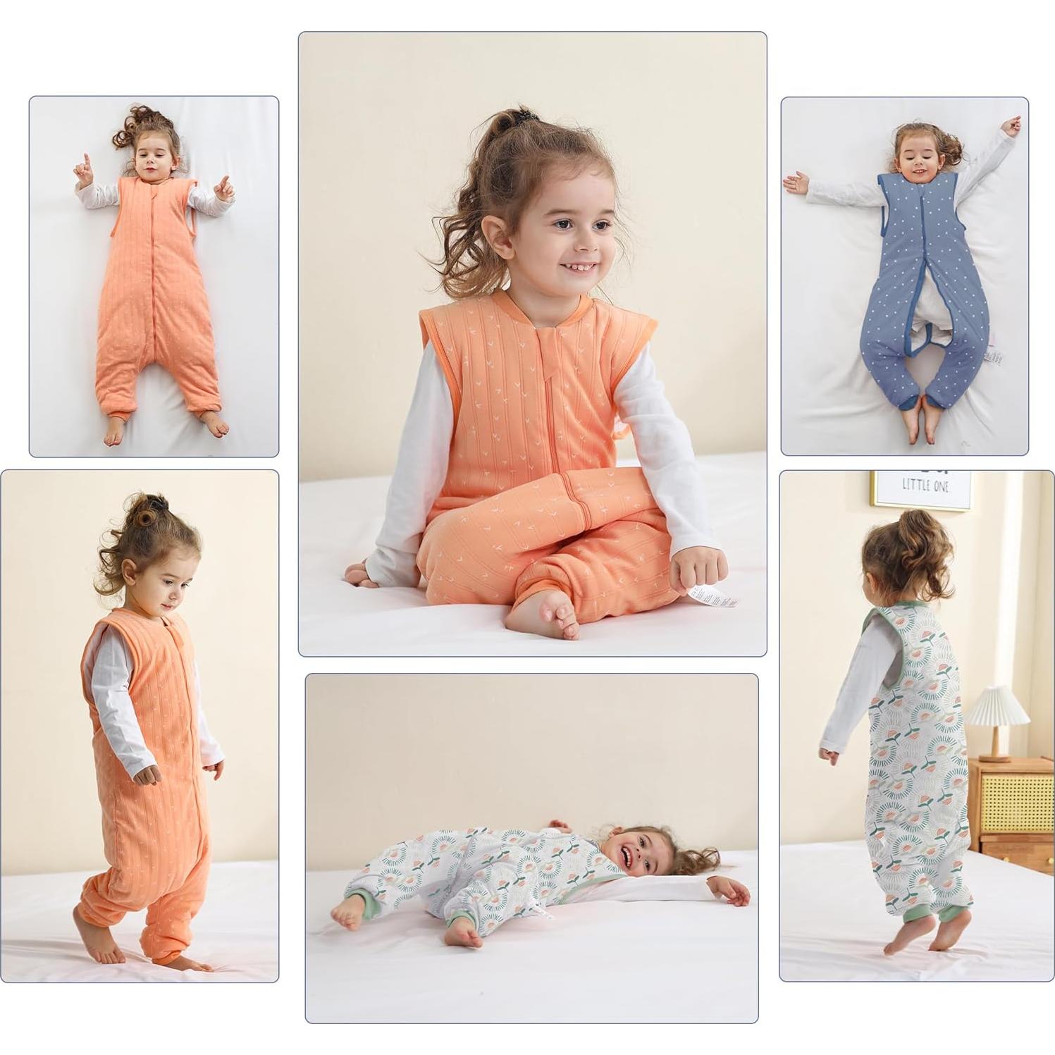 Saco de Sueño LAT para Bebés 2.5 TOG Invierno M/90 Azul Rayas