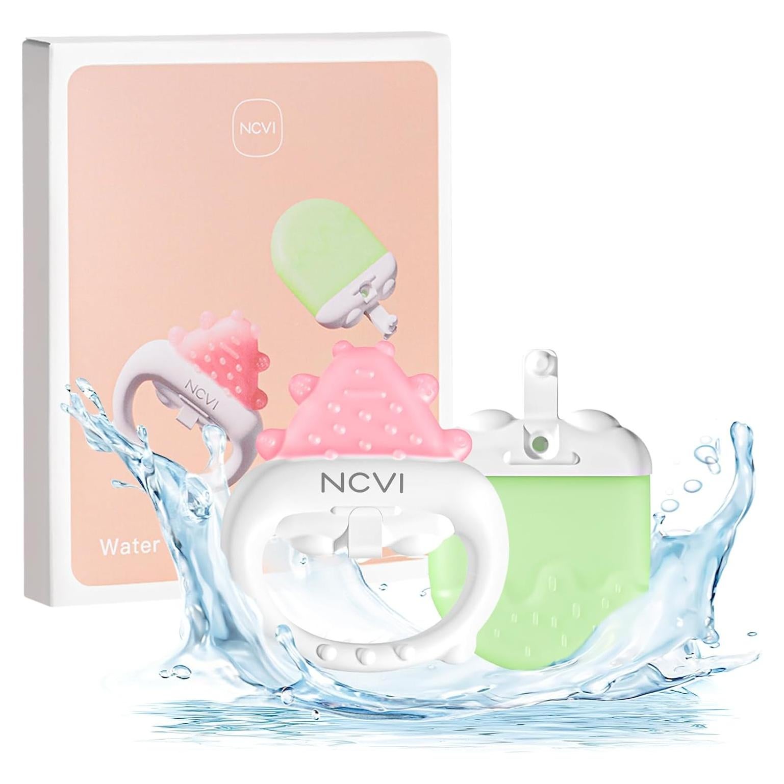 Mordedores de Silicona Congelables NCVI - Alivio Encías Bebés 0-12 Meses