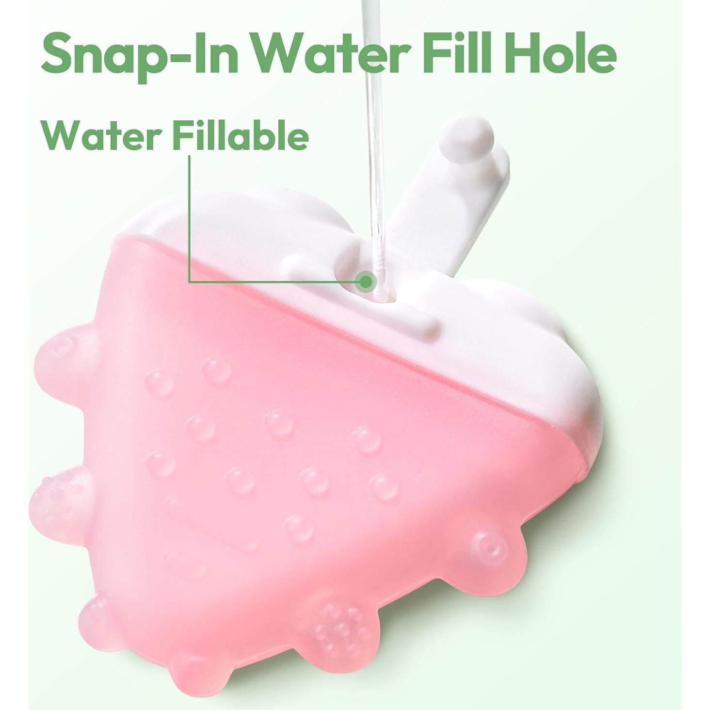 Mordedores de Silicona Congelables NCVI - Alivio Encías Bebés 0-12 Meses